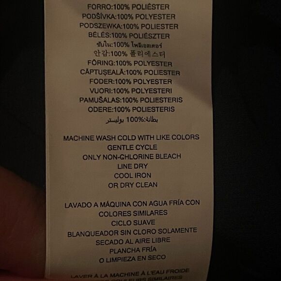 NWTs Michael Kors Ruffled V-Neck Tiered Hem Dress Size Medium - Picture 13 of 13